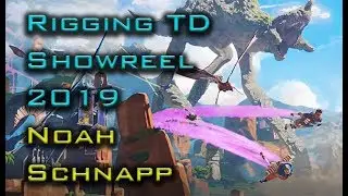 Rigging TD Showreel 2019 - Noah Schnapp