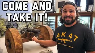 Visiting the REAL “Come and Take It” Cannon