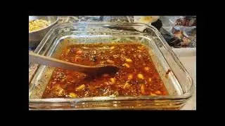 arroz blanco, rollos de bistec de res y una deliciosa salsa macha #domingo