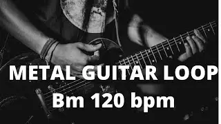 Royalty free modern metal guitar loop