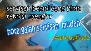 solusi samsung a70 mati total kena air