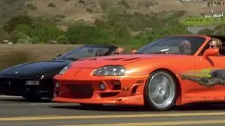 FAST and FURIOUS - Supra Test Drive (Supra vs Ferrari) 
