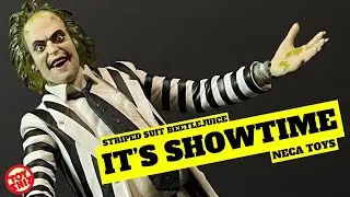 2024 BEETLEJUICE (Striped Suit) Re-ISSUE | NECA Toys