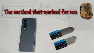 Galaxy Fold4 does not open completely - hinge/brush problem solved (Part 2 - The Process!)