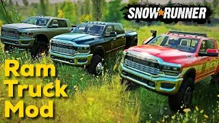 SnowRunner Ram Truck Mod