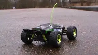 Dodge Challenger and Truggy S Track RC cars