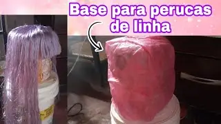 Diy Base de tnt para perucas de linhas