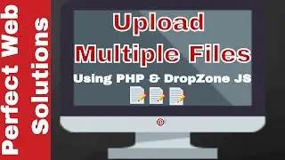 php tutorial in urdu: how to upload multiple files using dropzone js library in urdu 2018