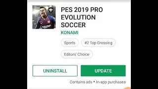 PES 2019 New Update version 3.0. 
