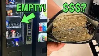 Collecting Money From 4 Vending Machines