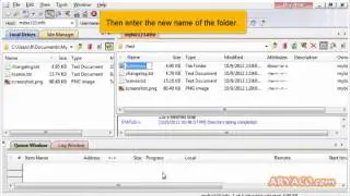 Managing files in CuteFTP