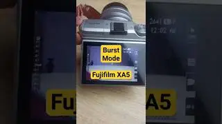 Cara Setting Burst Mode Di Fujifilm XA5