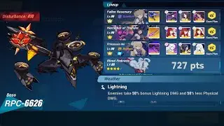 HI3 SEA - EX Abyss Red Lotus: RPC-6626 (Lightning) 410D 727 pts | HoT