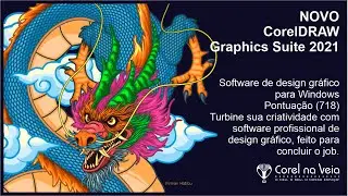 NOVO CorelDRAW Graphics Suite 2021 Prévia Exclusiva