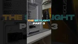 ⚙️ Building the cleanest full white Gaming PC Part 3 #pc #pcbuild