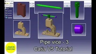 Pipe Vice - 3, Catia