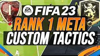 THE BEST RANK 1 & FUN CUSTOM TACTICS RIGHT NOW (FULL INSTRUCTIONS POST PATCH) - FIFA 23