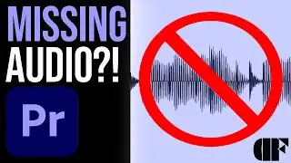 Video's Audio Missing in Timeline | Premiere Pro Fix | MicroTutorial