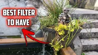 How To Build A Pond Bog Filter!!