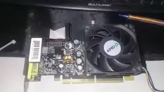 resfriamento de placas de vídeo passiva com cooler usado.