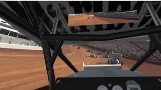 iRacing(VR): 410 Winged Sprint at Bristol Dirt