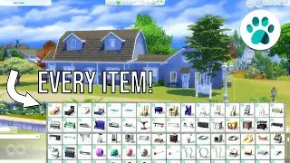 building a house with every item from the sims 4 cats and dogs