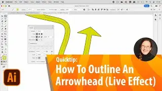 Quick Tip: How To Put An Outline Around An Arrowhead As A Live Effect
