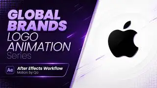 Apple Logo Animation - Global Brands Logo Animation series - After Effects Workflow