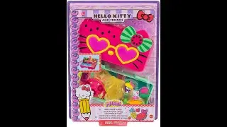 Mattel Hello Kitty and Friends Minis Watermelon Beach Party Pencil Case Playset Stationery Gift Kid