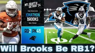 Will Jonathon Brooks Be the Carolina Panthers RB1 in 2024? | NFL