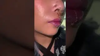 septum stretch hole show up 