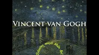 [sleep music playlists] 2 hours sleeping music with Vincent van Gogh painting/ insomnia