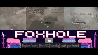 Pushgun gaming, stealing colonial nemesis, and armored combat. Foxhole war 119.