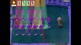 5 Dancing Zombie Vs BucketHead Zombie Fight // Plants Vs Zombies