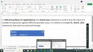 Select Case statement in VBA