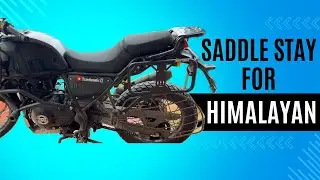 How to install Saddle stay for Himalayan | Moto Torque Saddle stay | Himalayan Modification