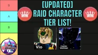 [OUTDATED] The ULTIMATE Anime Dimensions RAID CHARACTER TIER LIST!