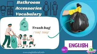 English Vocabulary | Bathroom Accessories Vocabulary