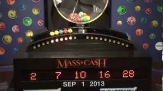 Mass Cash Game Drawing: Sunday, September 1, 2013