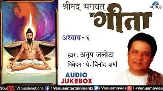 Shreemad Bhagwat Geeta Vol.6 | श्रीमद भगवद गीता अध्याय ६ | Anup Jalota | Bhagwat Geeta In Hindi