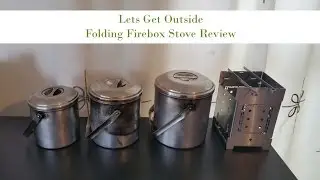 Folding Firebox Stove Review Part 1 of 2