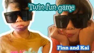 Twin fun challenge Roller GAME. #twin #games #gameforkids #indoorgames #twinbrother #fun #funny