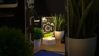 #short | Tablero LED para tu setup de #temu | #elcoritv #shorts #tecnologia