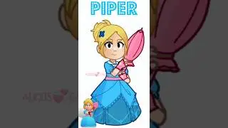 💞PIPER(BRAWL STARS) in Gacha Life 2💞 #gl2 #brawlstars #trending