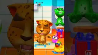 My talking Tom 2 bathroom Coffine dance 💃🤣🔥 #shorts