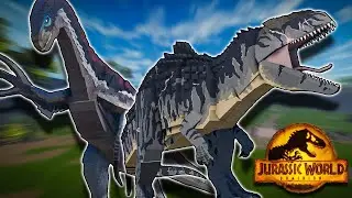 Jurassic World GIGANOTOSAURUS & THERIZINOSAURUS REMODEL! | Jurassic Blocky