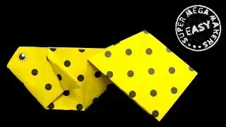 HOW TO MAKE GOLDFISH. Easy Origami Tutorial Step by Step
