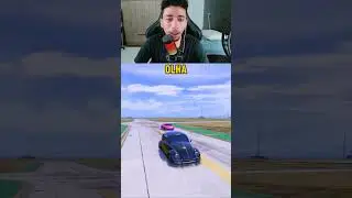 Usei GASOLINA de JATO no FUSCA pra TROLAR a POLICIA #gta #gta5 #gtav #gtarp #fivem #shorts