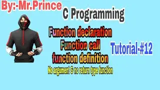 function in c programming