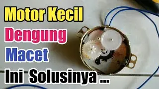 SANGAT MUDAH !!! Cara Servis Synchronous Motor Kipas Angin